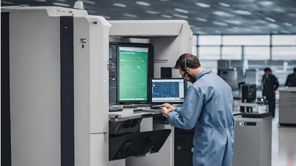 Monitoring airport baggage system performance. 